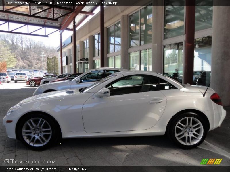  2009 SLK 300 Roadster Arctic White