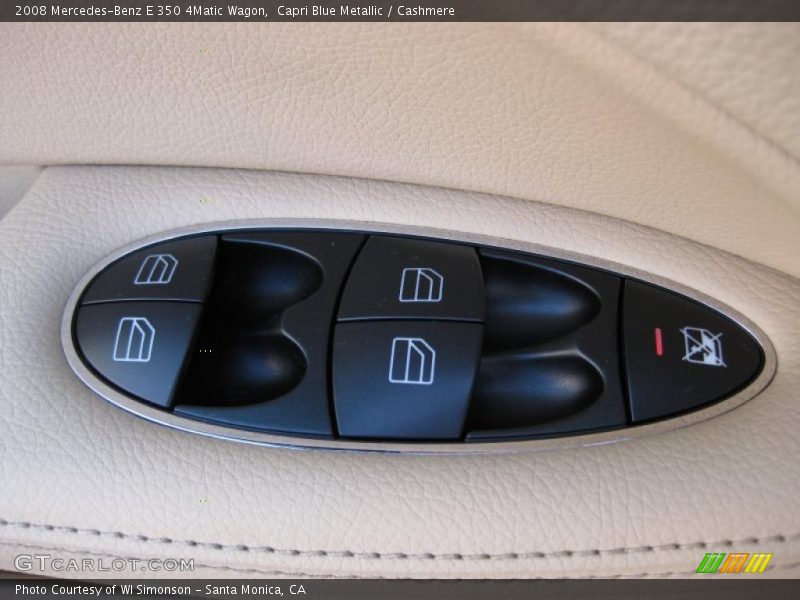 Controls of 2008 E 350 4Matic Wagon