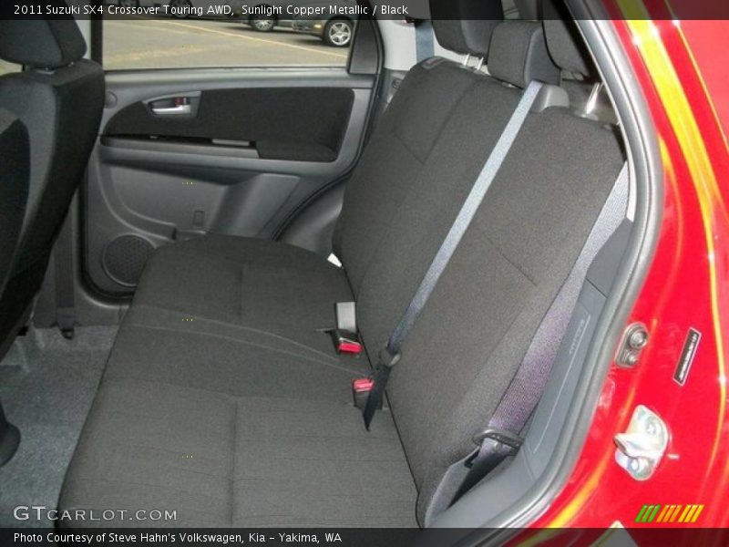  2011 SX4 Crossover Touring AWD Black Interior