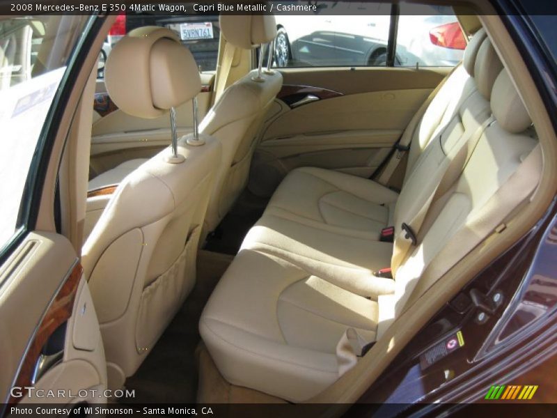  2008 E 350 4Matic Wagon Cashmere Interior