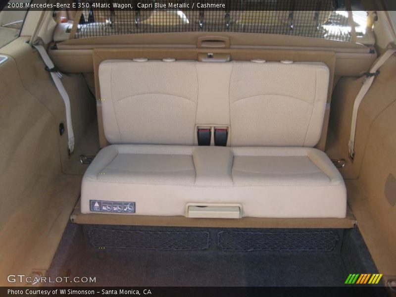  2008 E 350 4Matic Wagon Trunk