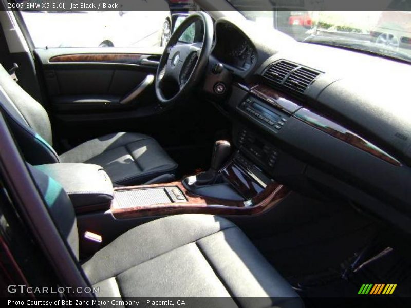 Jet Black / Black 2005 BMW X5 3.0i