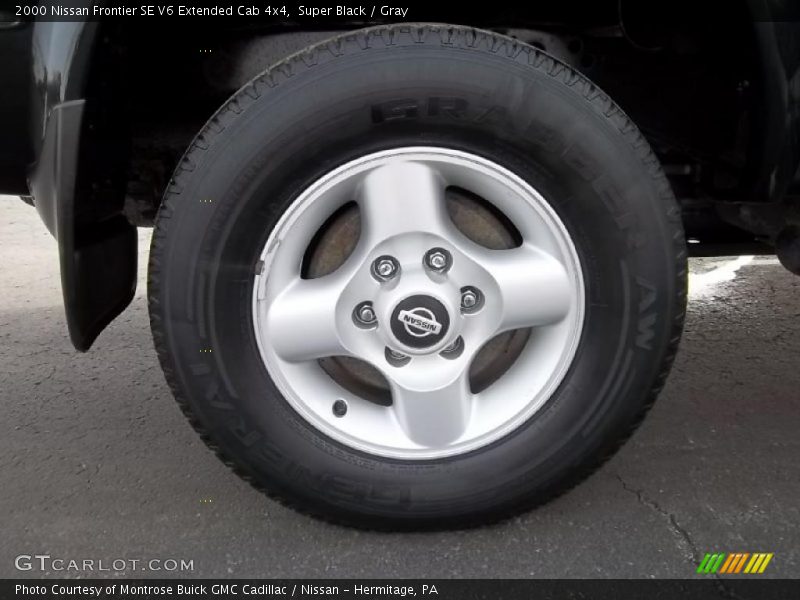  2000 Frontier SE V6 Extended Cab 4x4 Wheel