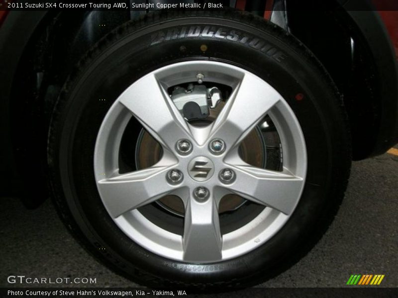  2011 SX4 Crossover Touring AWD Wheel