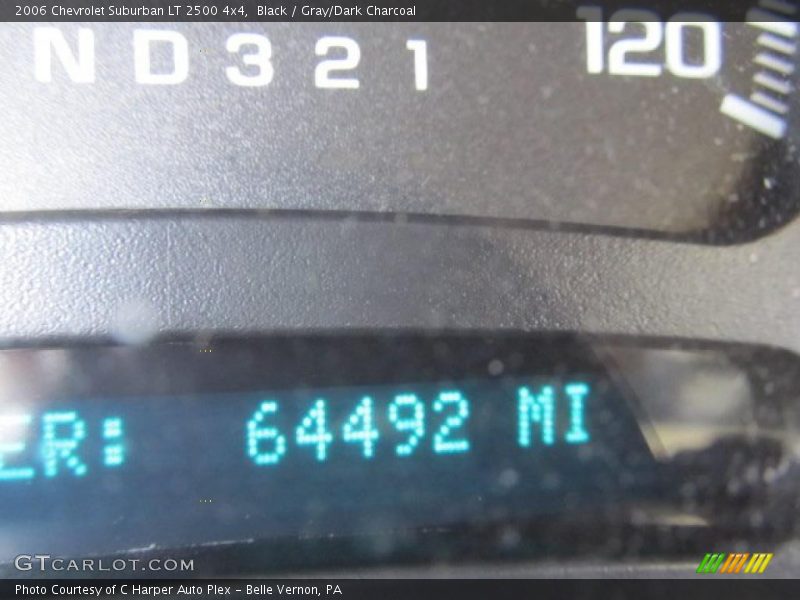 Black / Gray/Dark Charcoal 2006 Chevrolet Suburban LT 2500 4x4