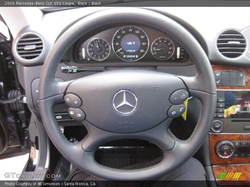  2009 CLK 350 Coupe Steering Wheel