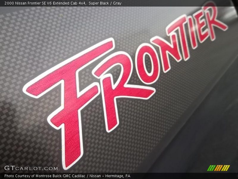  2000 Frontier SE V6 Extended Cab 4x4 Logo