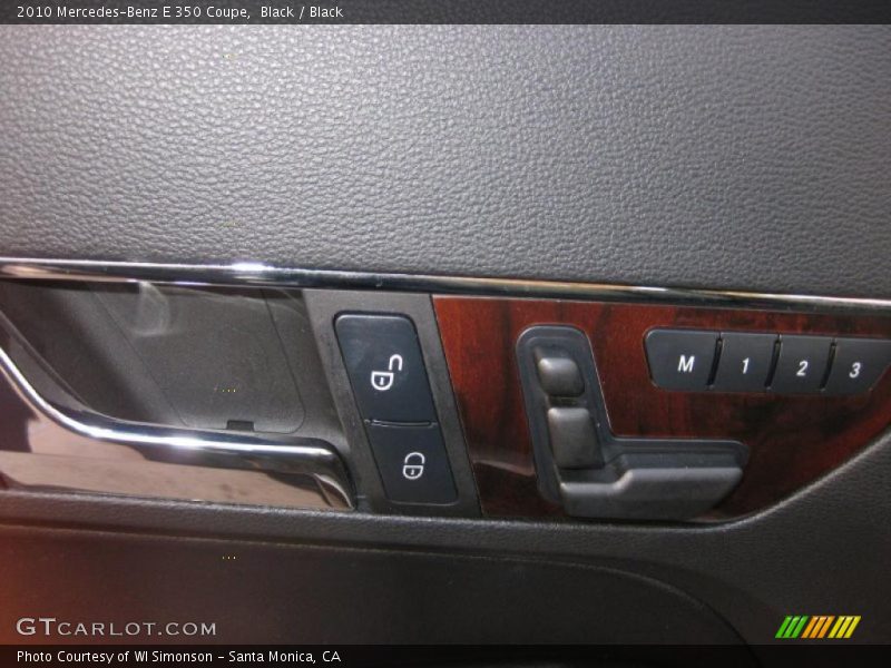 Black / Black 2010 Mercedes-Benz E 350 Coupe