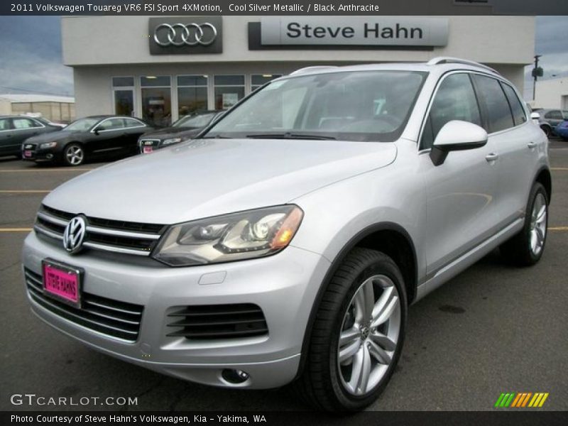 Cool Silver Metallic / Black Anthracite 2011 Volkswagen Touareg VR6 FSI Sport 4XMotion