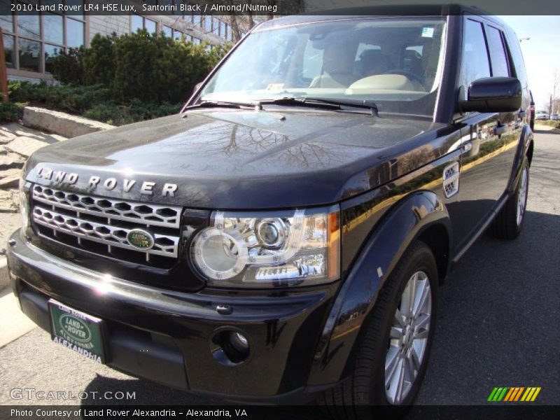 Santorini Black / Almond/Nutmeg 2010 Land Rover LR4 HSE Lux