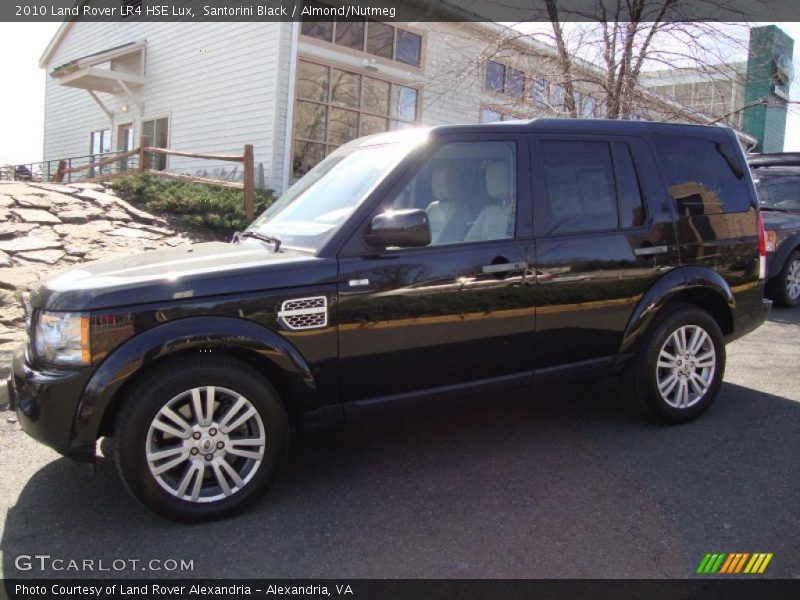 Santorini Black / Almond/Nutmeg 2010 Land Rover LR4 HSE Lux