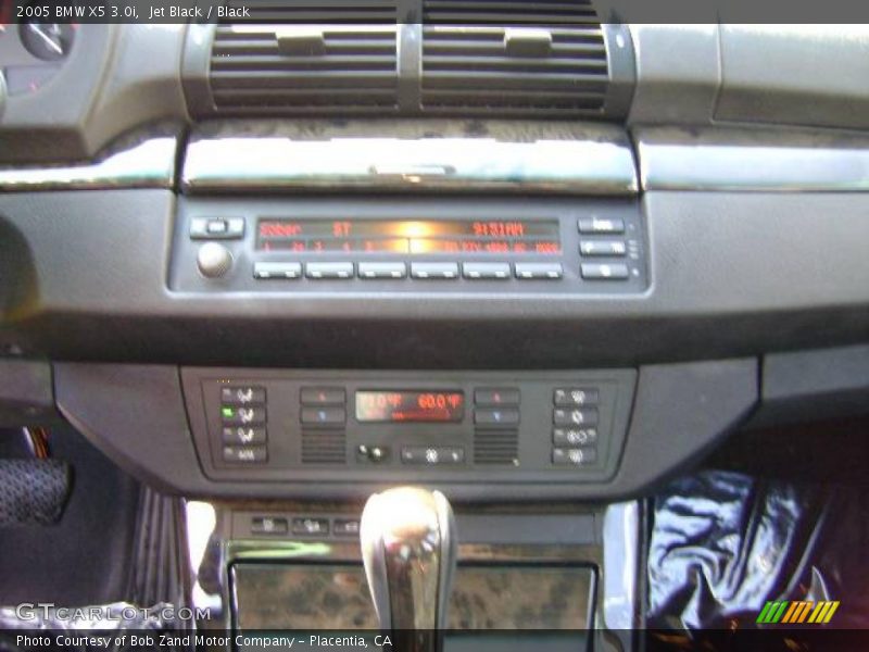 Jet Black / Black 2005 BMW X5 3.0i