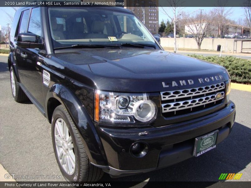 Santorini Black / Almond/Nutmeg 2010 Land Rover LR4 HSE Lux