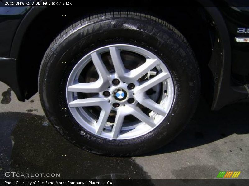 Jet Black / Black 2005 BMW X5 3.0i
