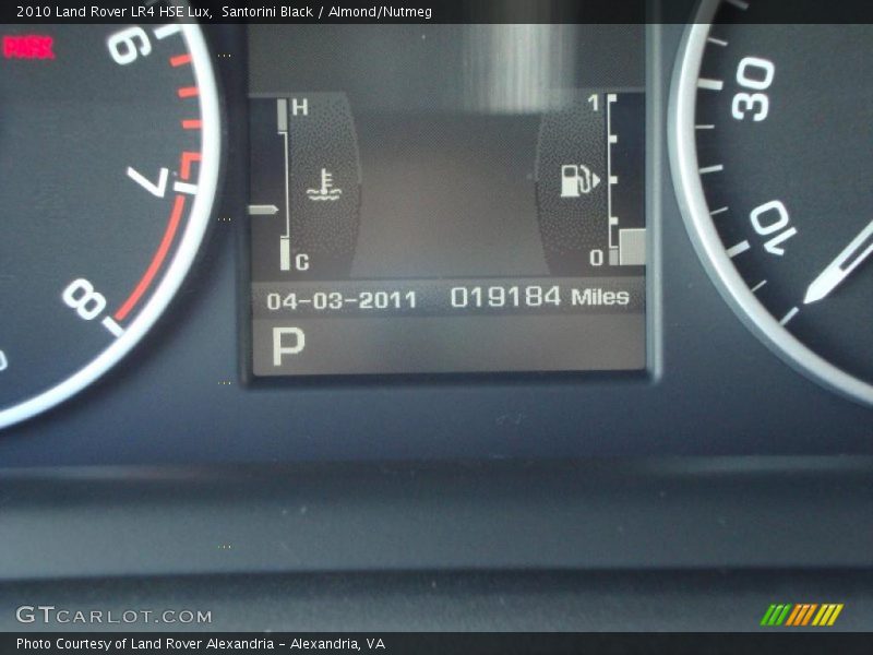 Santorini Black / Almond/Nutmeg 2010 Land Rover LR4 HSE Lux