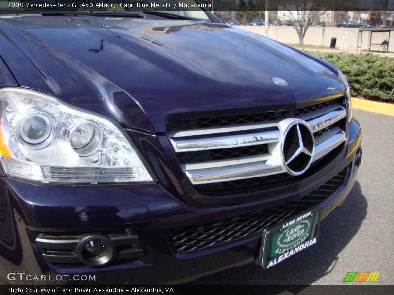 Capri Blue Metallic / Macadamia 2008 Mercedes-Benz GL 450 4Matic