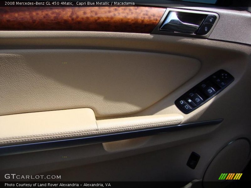 Capri Blue Metallic / Macadamia 2008 Mercedes-Benz GL 450 4Matic