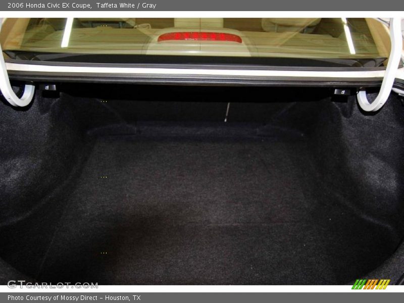 Taffeta White / Gray 2006 Honda Civic EX Coupe