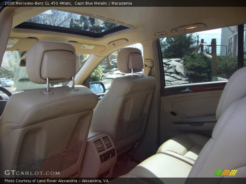 Capri Blue Metallic / Macadamia 2008 Mercedes-Benz GL 450 4Matic