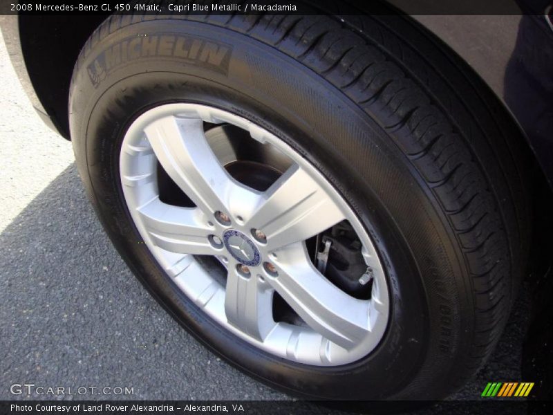 Capri Blue Metallic / Macadamia 2008 Mercedes-Benz GL 450 4Matic
