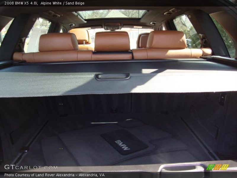 Alpine White / Sand Beige 2008 BMW X5 4.8i