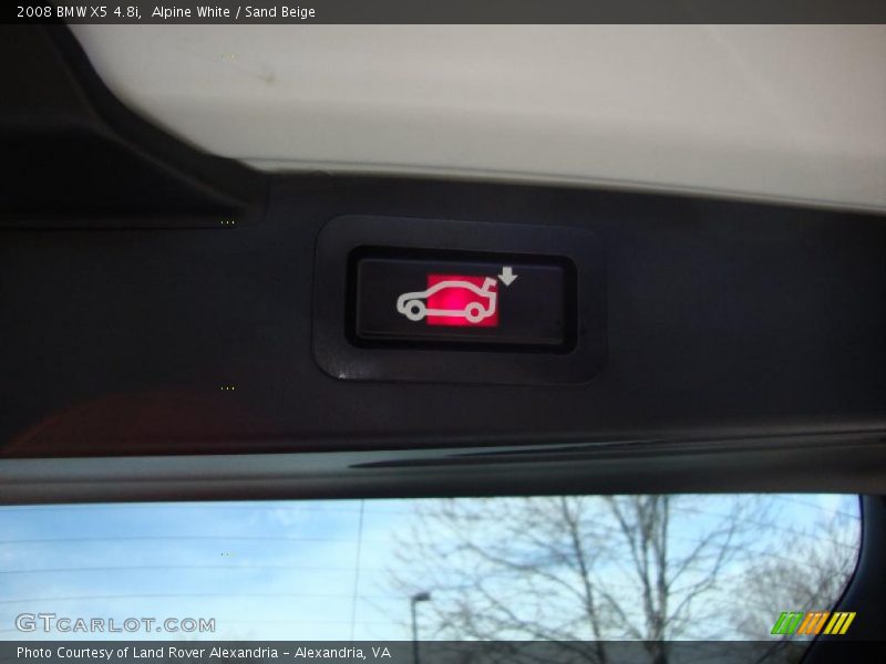Alpine White / Sand Beige 2008 BMW X5 4.8i