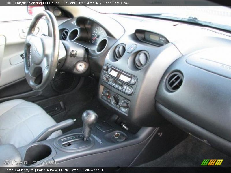 Brilliant Silver Metallic / Dark Slate Gray 2002 Chrysler Sebring LXi Coupe