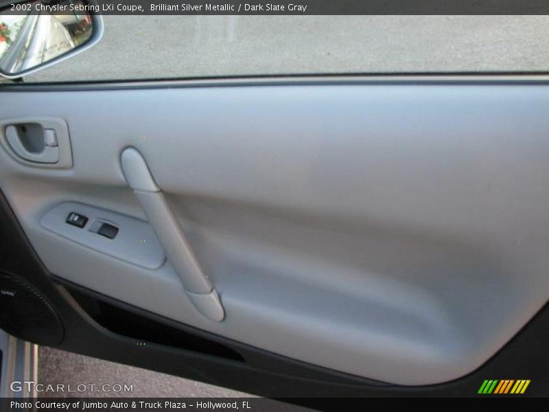 Brilliant Silver Metallic / Dark Slate Gray 2002 Chrysler Sebring LXi Coupe
