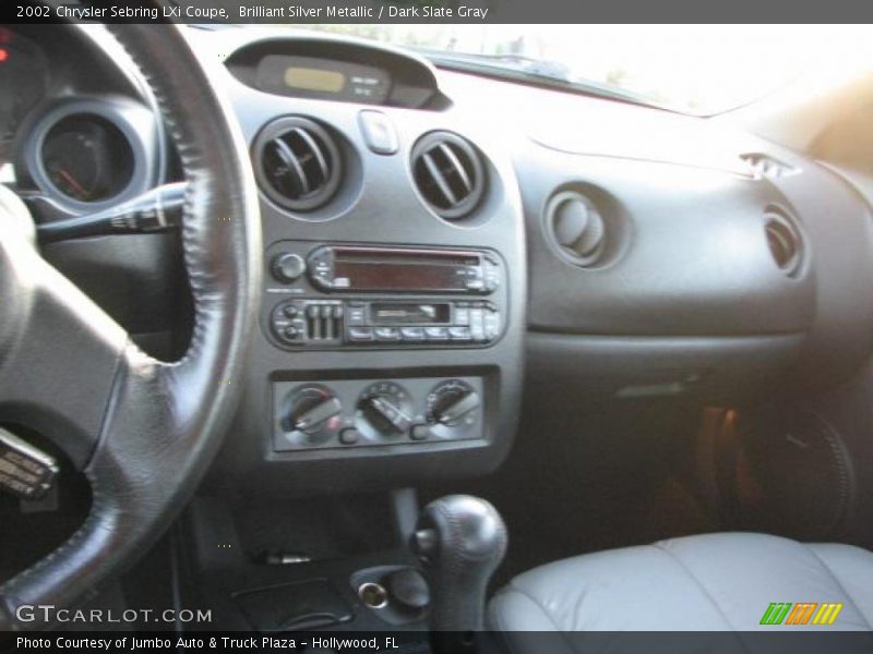 Brilliant Silver Metallic / Dark Slate Gray 2002 Chrysler Sebring LXi Coupe