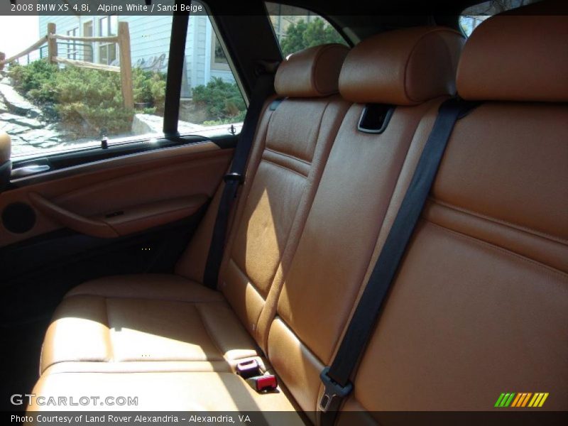 Alpine White / Sand Beige 2008 BMW X5 4.8i
