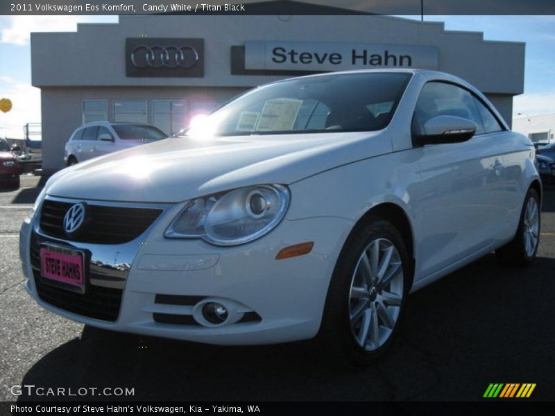 Candy White / Titan Black 2011 Volkswagen Eos Komfort