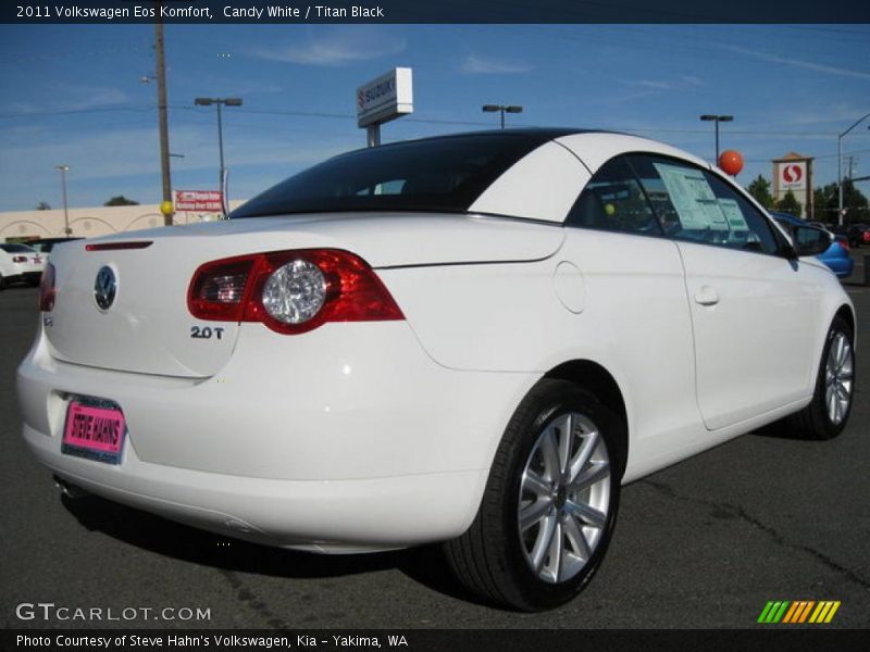 Candy White / Titan Black 2011 Volkswagen Eos Komfort