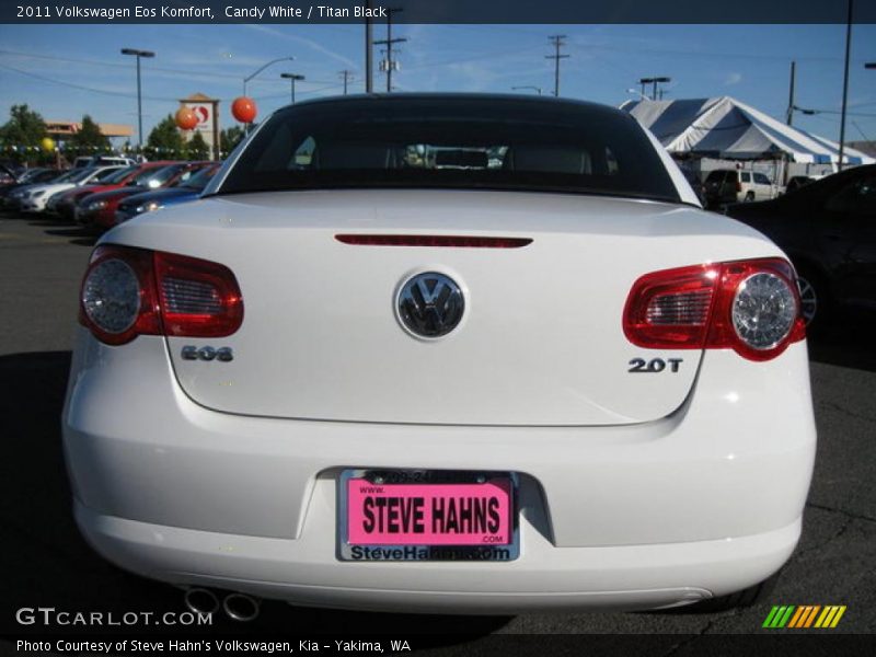 Candy White / Titan Black 2011 Volkswagen Eos Komfort