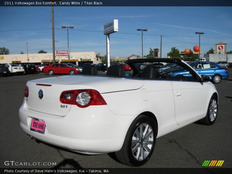 Candy White / Titan Black 2011 Volkswagen Eos Komfort