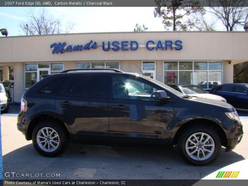 Carbon Metallic / Charcoal Black 2007 Ford Edge SEL AWD