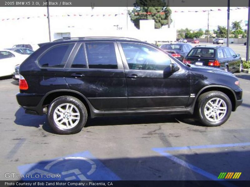 Jet Black / Black 2005 BMW X5 3.0i