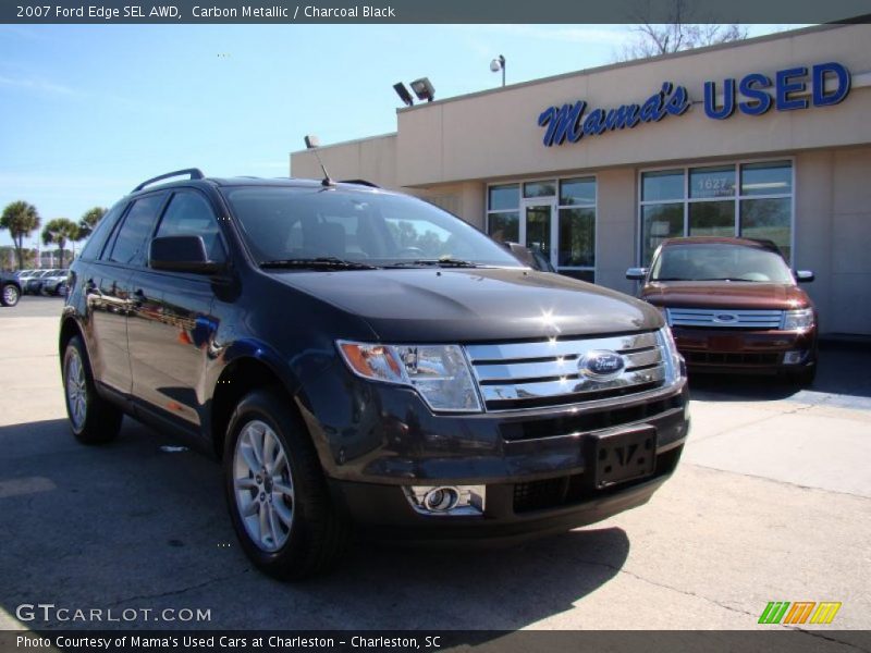 Carbon Metallic / Charcoal Black 2007 Ford Edge SEL AWD