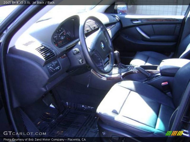 Jet Black / Black 2005 BMW X5 3.0i