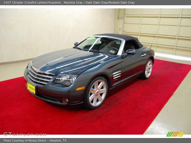 Machine Gray / Dark Slate Gray/Medium Slate Gray 2007 Chrysler Crossfire Limited Roadster