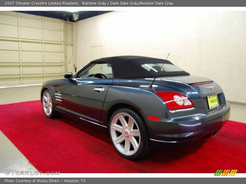 Machine Gray / Dark Slate Gray/Medium Slate Gray 2007 Chrysler Crossfire Limited Roadster