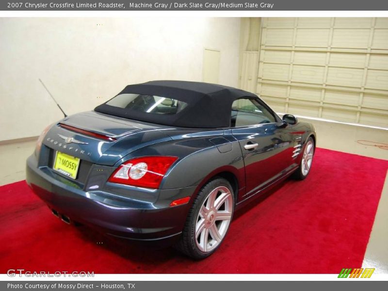 Machine Gray / Dark Slate Gray/Medium Slate Gray 2007 Chrysler Crossfire Limited Roadster