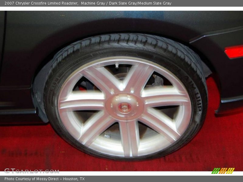 Machine Gray / Dark Slate Gray/Medium Slate Gray 2007 Chrysler Crossfire Limited Roadster