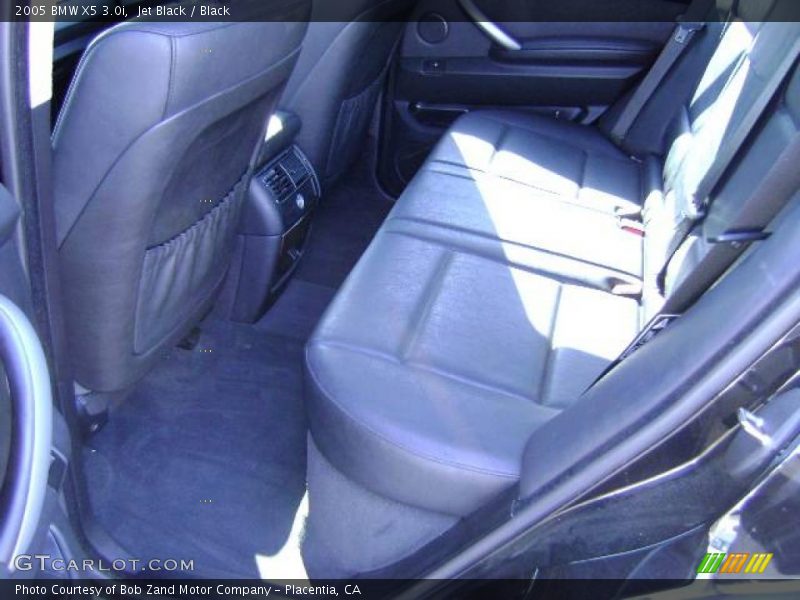 Jet Black / Black 2005 BMW X5 3.0i