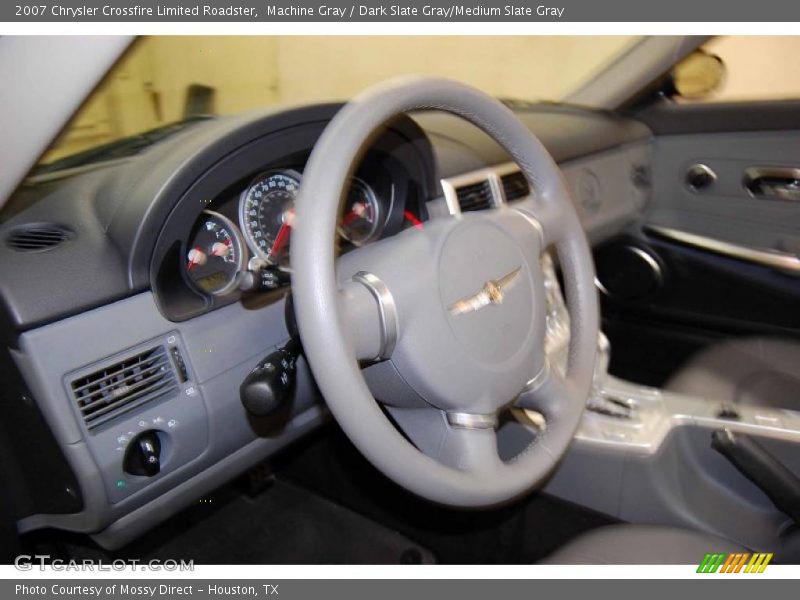 Machine Gray / Dark Slate Gray/Medium Slate Gray 2007 Chrysler Crossfire Limited Roadster
