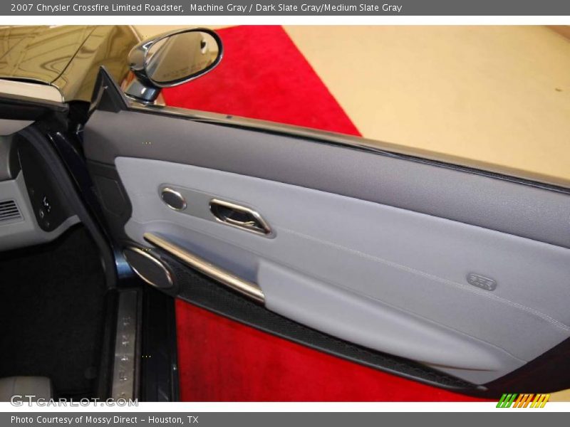 Machine Gray / Dark Slate Gray/Medium Slate Gray 2007 Chrysler Crossfire Limited Roadster