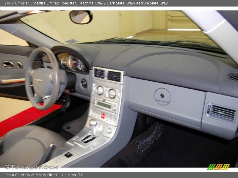 Machine Gray / Dark Slate Gray/Medium Slate Gray 2007 Chrysler Crossfire Limited Roadster
