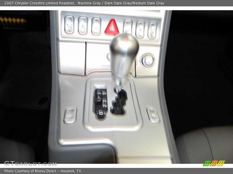 Machine Gray / Dark Slate Gray/Medium Slate Gray 2007 Chrysler Crossfire Limited Roadster
