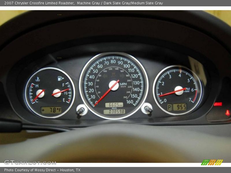  2007 Crossfire Limited Roadster Limited Roadster Gauges