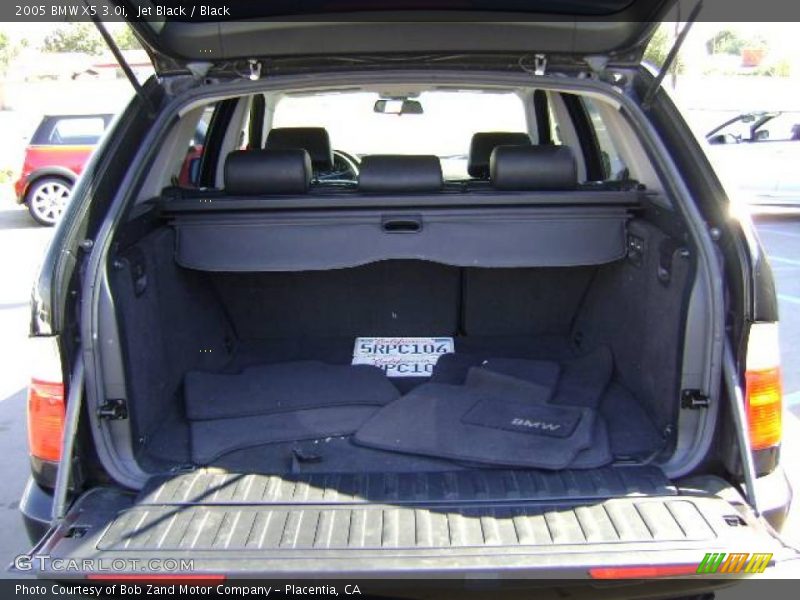 Jet Black / Black 2005 BMW X5 3.0i