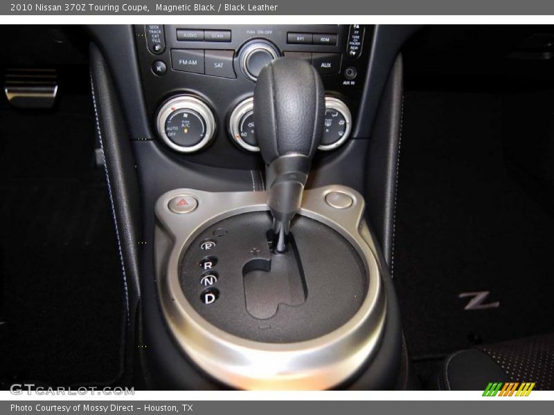 Magnetic Black / Black Leather 2010 Nissan 370Z Touring Coupe